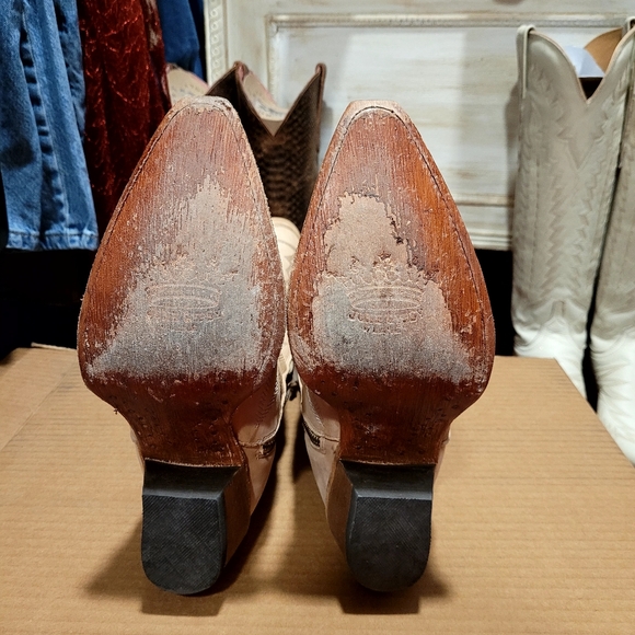 Junk Gypsy Nighthawk Bone Boots - Picture 6 of 9